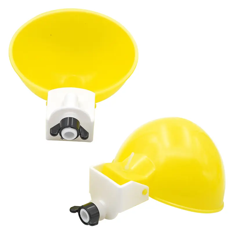 5-20Pcs Automatic Chicken Duck Drinking Cup Drinker Chicken Feeder Plastic Poultry Farm Water Drinking Cups Easy Installation