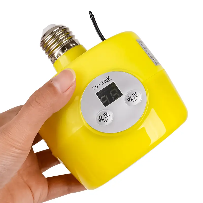 E27 Pet Heater Animal Heating Lamp Warm Light Lamp Thermostat Thermostat Heater Reptile Box Heating Lamp 220V 150W For Incubator