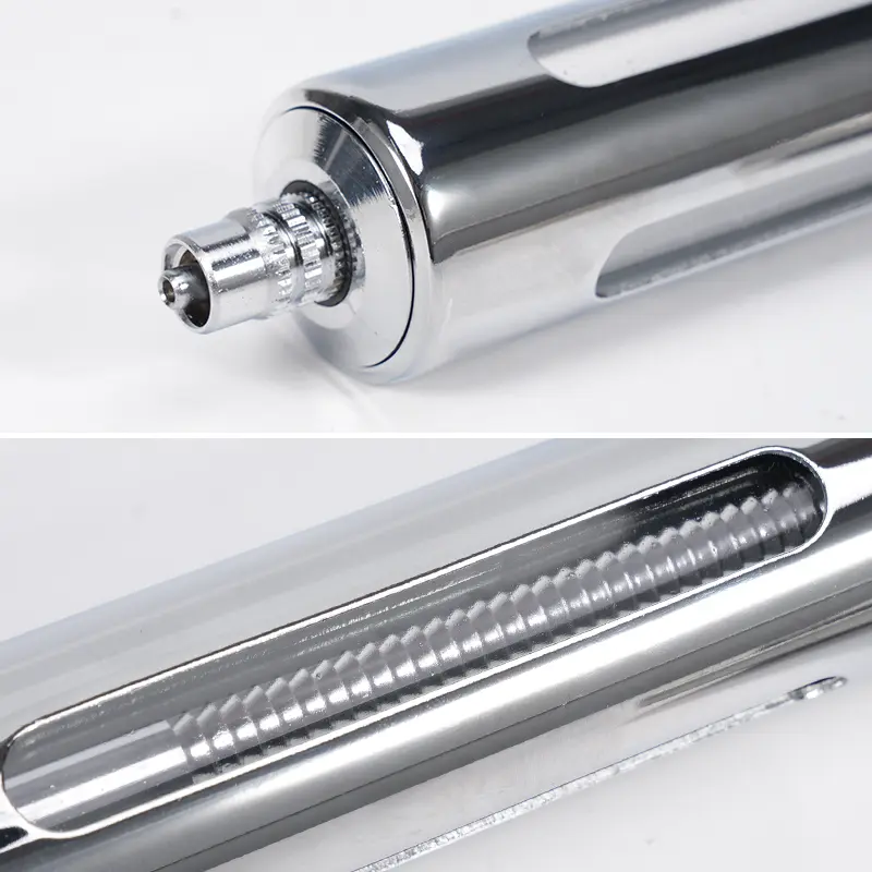 50ml Livestock Animals Semi-automatic Adjustable Continuous Syringe With 10Pcs Needles Vaccine Injection Sheep Cattle Pig
