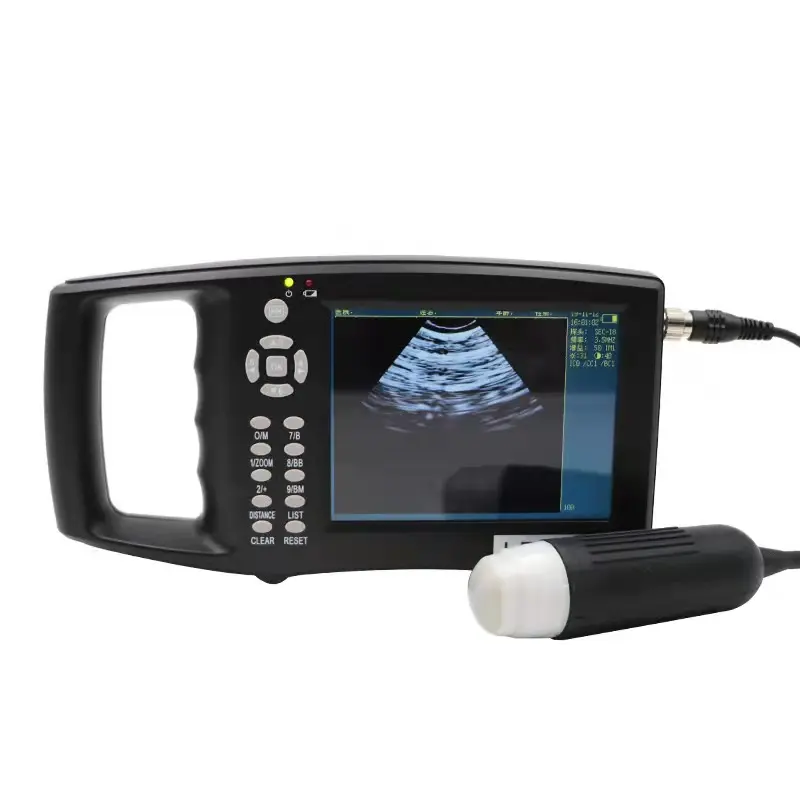 5.6 Inch LCD Screen Portable Veterinary Ultrasound Scanner Cattle Cow Pig sheep Horse farm Ultrasound pregnancy testing Machine