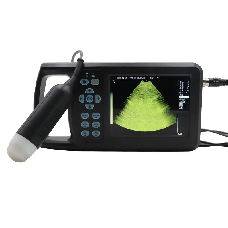 5.6 Inch LCD Screen Portable Veterinary Ultrasound Scanner Cattle Cow Pig sheep Horse farm Ultrasound pregnancy testing Machine