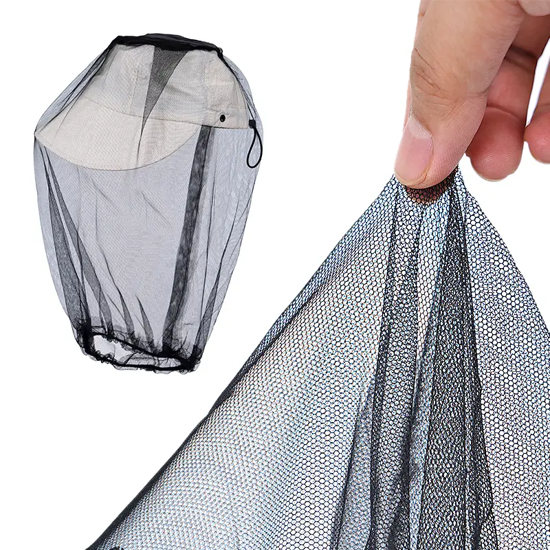 Outdoor Beekeeper Head Face Mask Hat Net Cover Anti-mosquito Cover Mosquito Net Cap Travel Breathable Head Mesh Covers