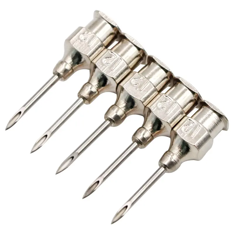 10Pcs Veterinary Syringe Needles Goat Pig Chicken Pet Injection Syringe Vaccination Vet Farm Tools Poultry Livestock Veterinary