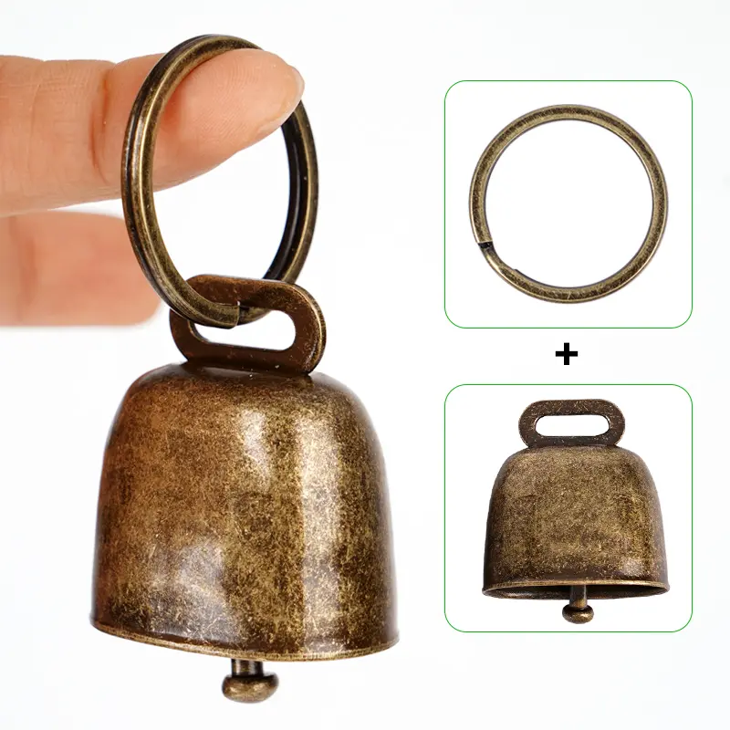 Grazing Iron Bell Anti Lost Bell Cow Horse Sheep Bell Retro Bell Dog Cat Collar Bell for Cattle Goat Farm Animal Sheep 1/2Pcs