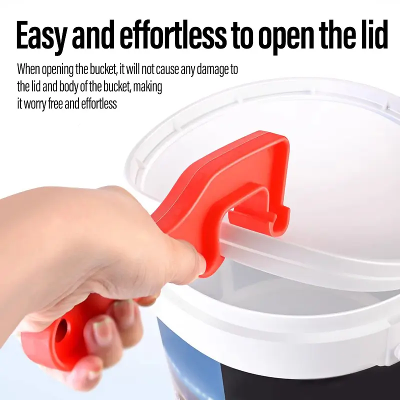 Beekeeping Manual Can Opener Honey Pail Opening Tool for Gallon Honey Bucket Pail Cap Paint Barrel Lid Removal Wrench