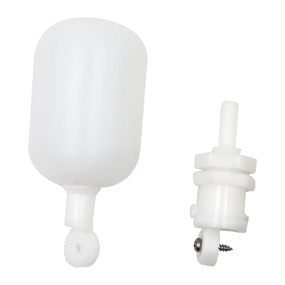 1/4" Inlet White Plastic Adjustable Auto Fill Float Ball Valve Water Control Switch For Water Tower Water Tank