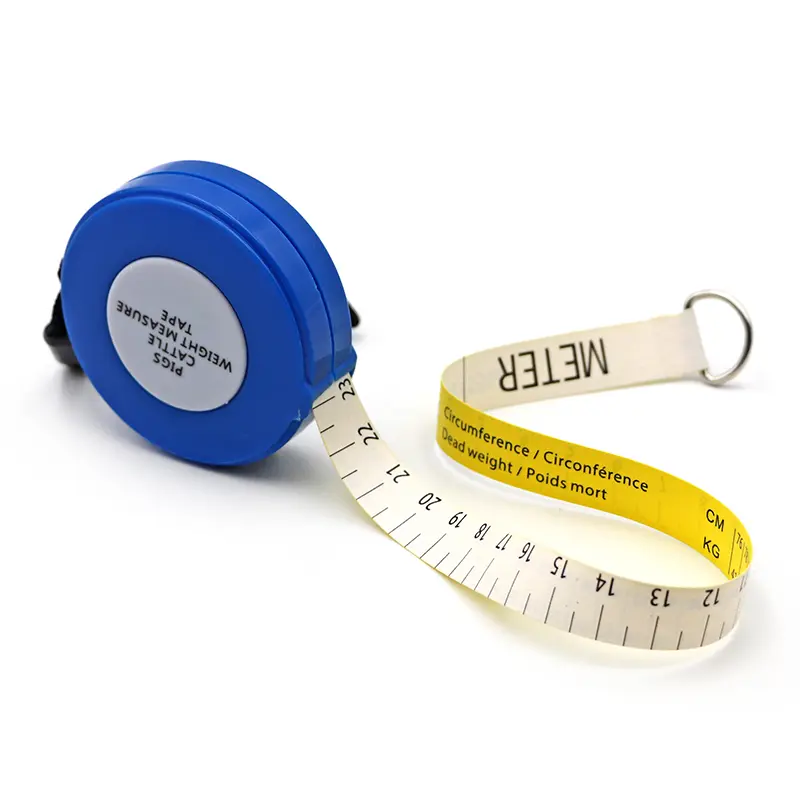 Livestock Animal Body Pigs Cattle Weight Measure Tape Pig Farm Cow Weight Measure Vet Tools Measuring Ruler Hot Sales 2022