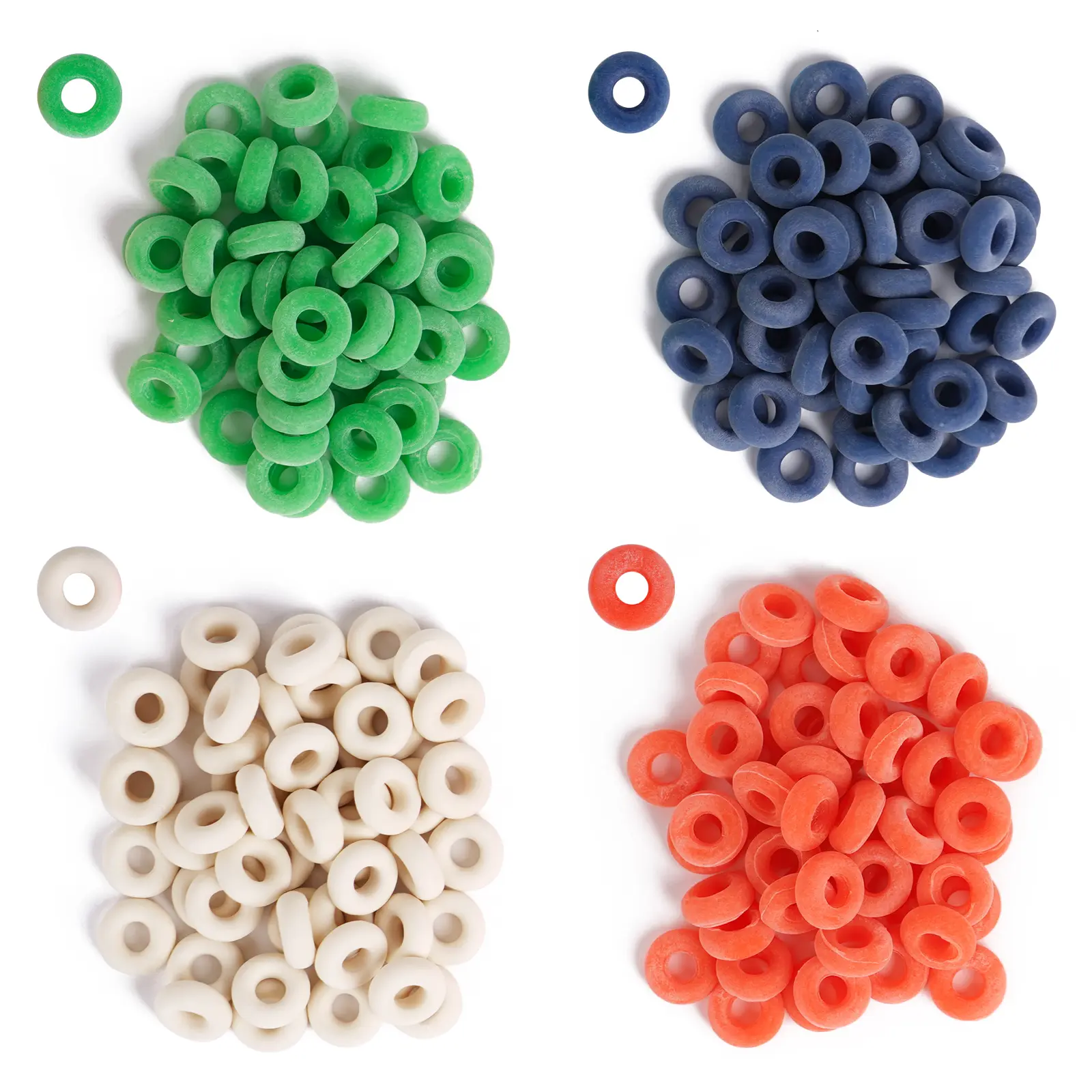 100Pcs Livestock Animal Tail Cutting Castration Rubber Ring For Pig Goat Castration circle for Castrating Pliers Farm Supplies
