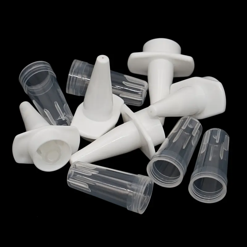 10 Pcs Pig Nasal Spray Vaccine Immunization Sprinkler Pigs Pseudo Rabies Nose Device Veterinary with Nasal Spray Head