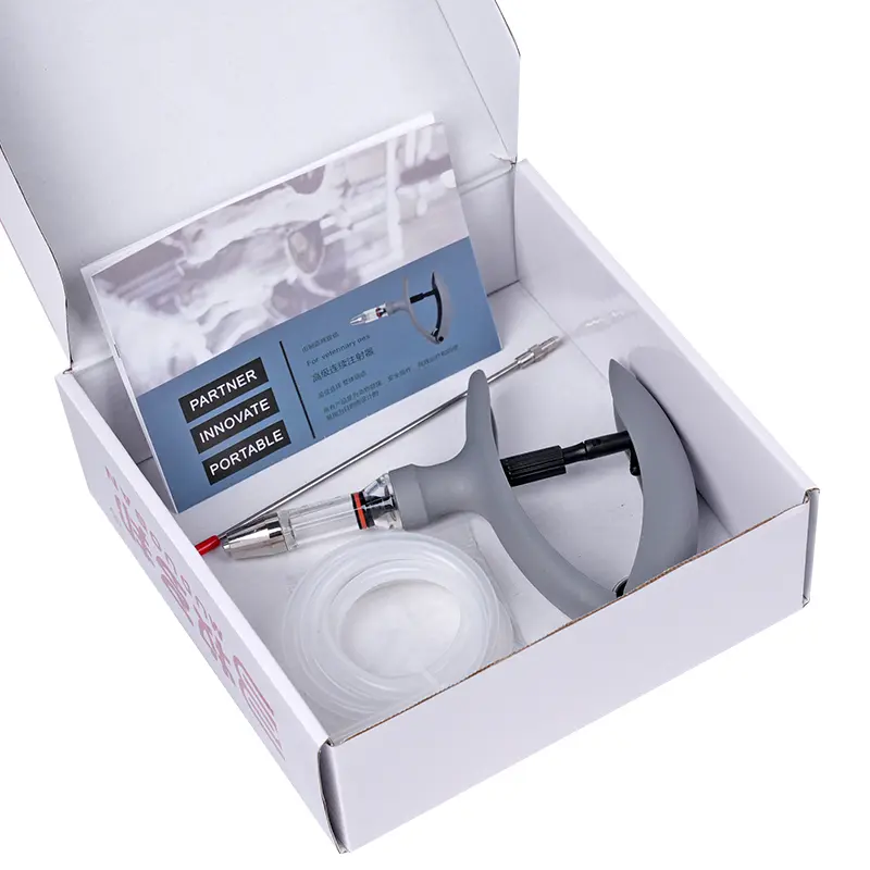 2ml/5ml Animal Continuous Syringe for Pig Goat Injection of Needles into Pigs, Cattle, sheep, chickens and poultry