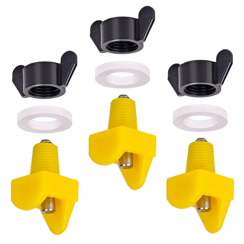 5/10/20Pcs Chicken Water Drinker Nipples Easy Install Automatic Drink No Leak Chicken Water Feeder Poultry Waterer