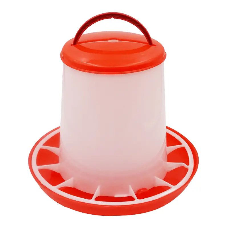 1.5/3/5Kg Automatic Chicken Feeder Bucket Rooster Hen Feeding Device, Farm Animal Poultry Quail Pigeon Feeding Supplies 1Pcs
