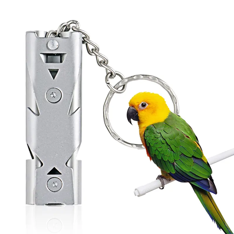 Birds Ultrasonic Training Whistle Stainless Steel Return To Nest Bird Training Tool For Parrot Pigeon