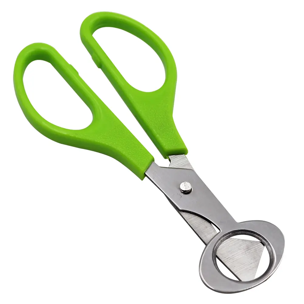 10PCS Stainless Steel Quail Egg Cutter Scissors Pigeon Bird Quail Egg Cutter Opener Cracker Kitchen Clipper Tool