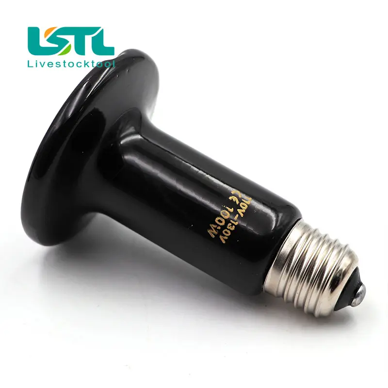 2 Pcs Pet Reptile Heating Bulb Infrared Ceramic Emitter Heat Lamps Pet Brooder Reptile Lamp 220V-240V