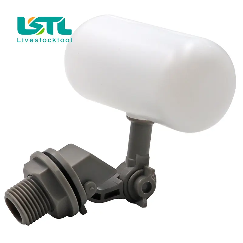 1Pcs Floating Ball Valve Shut Off 1/2" 3/4" Automatic Drinker Bowl Water Tank Fish Tank Water Level Control Water Tower Farm