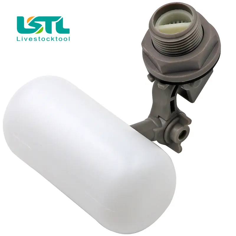 1Pcs Floating Ball Valve Shut Off 1/2" 3/4" Automatic Drinker Bowl Water Tank Fish Tank Water Level Control Water Tower Farm