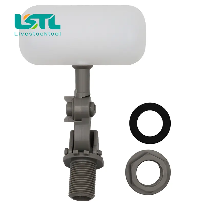 1Pcs Floating Ball Valve Shut Off 1/2" 3/4" Automatic Drinker Bowl Water Tank Fish Tank Water Level Control Water Tower Farm