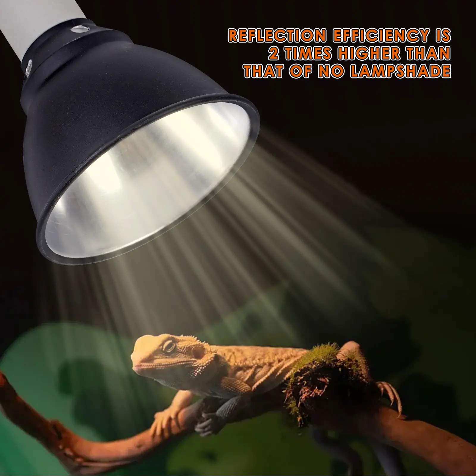 New Pet Reptile Heating Lamp Set Illumination E27 Heating Lamp Bracket Pet Light Bulb Bracket Lampshade Emission Lamps 220-240V
