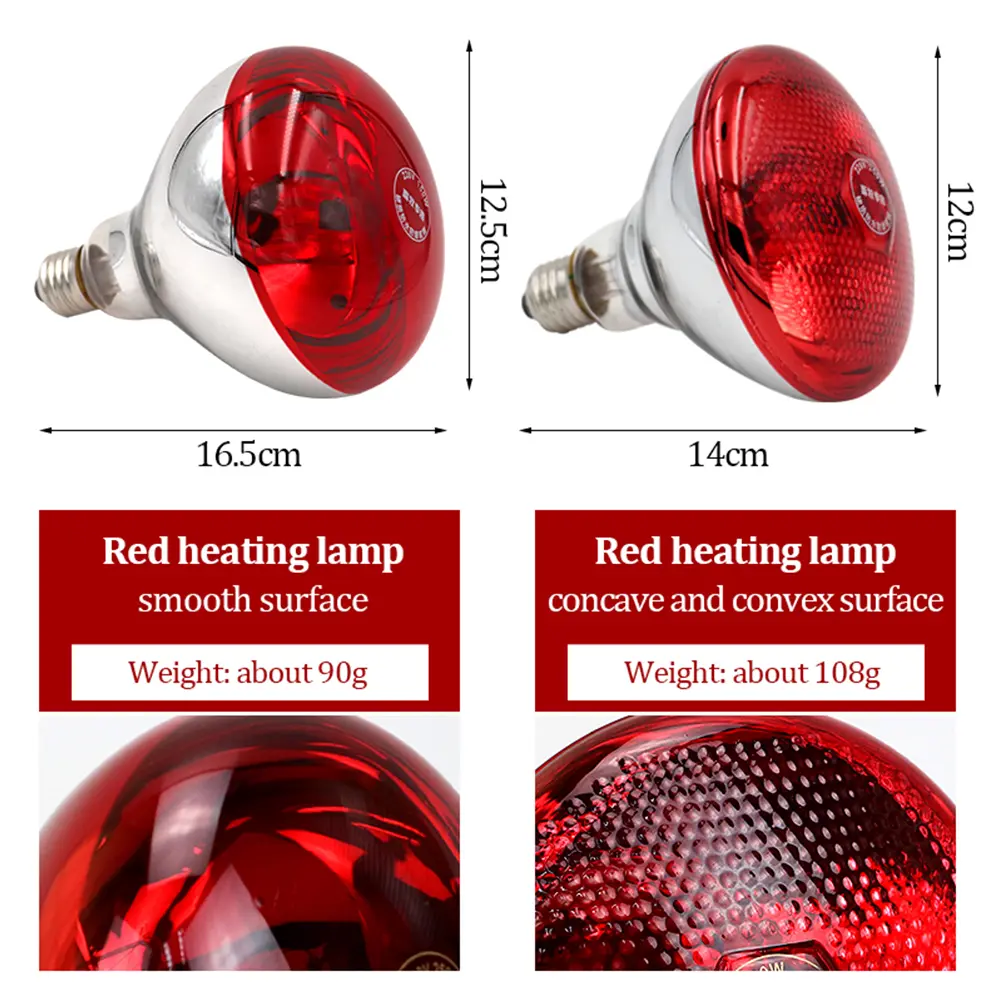 New Pet Reptile Heating Lamp Set Illumination E27 Heating Lamp Bracket Pet Light Bulb Bracket Lampshade Emission Lamps 220-240V