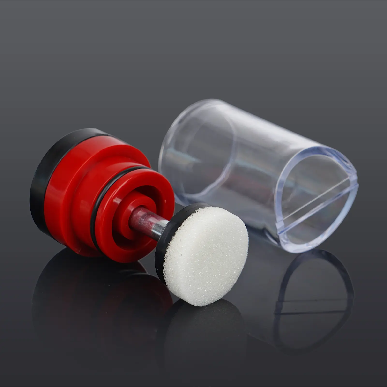 2/1Pcs Queen Bee Marking Bottle Plastic Bee Marker Tube Catcher Cage With Plunger Plush For Beekeeper Equipment