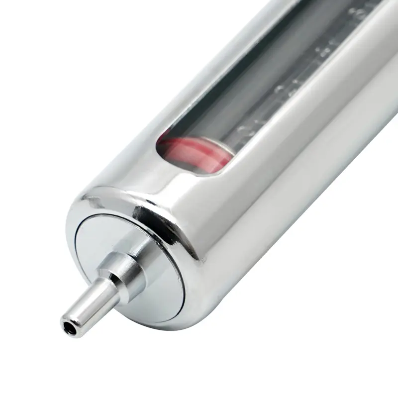 10/20/30/50ML Stainless Steel Syringe Hypodermic Veterinary Animal Syringe for Pig Cattle Sheep Injector Vet Tools Farm Supplies