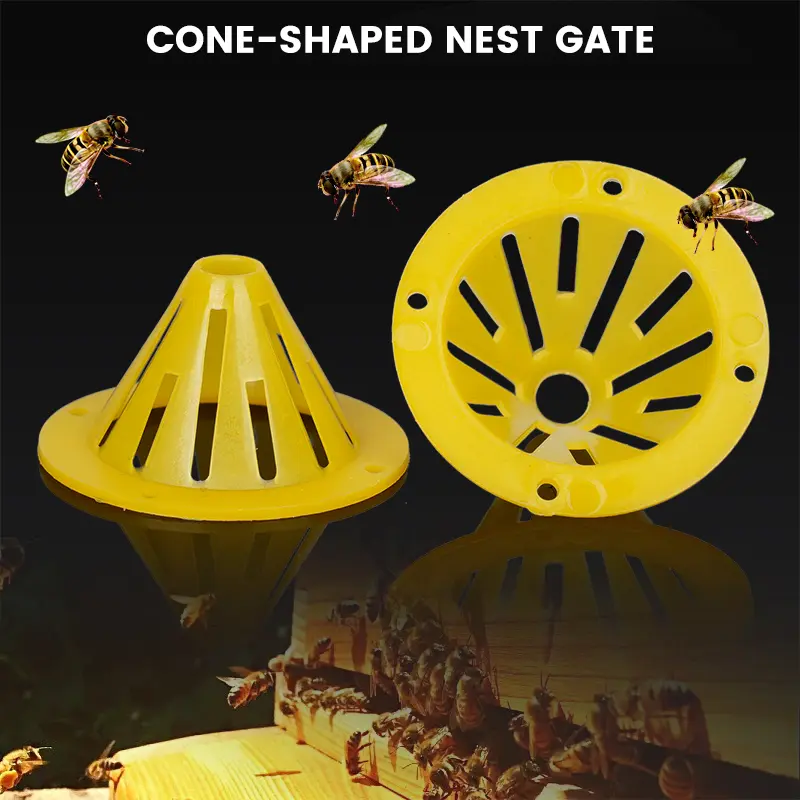 2/5/10Pcs Cone Shape Reusable Wasp Trap Insect Funnel Killer Bee Hornet Catcher Plastic Bottle Wasp Traps Pest Control Tool