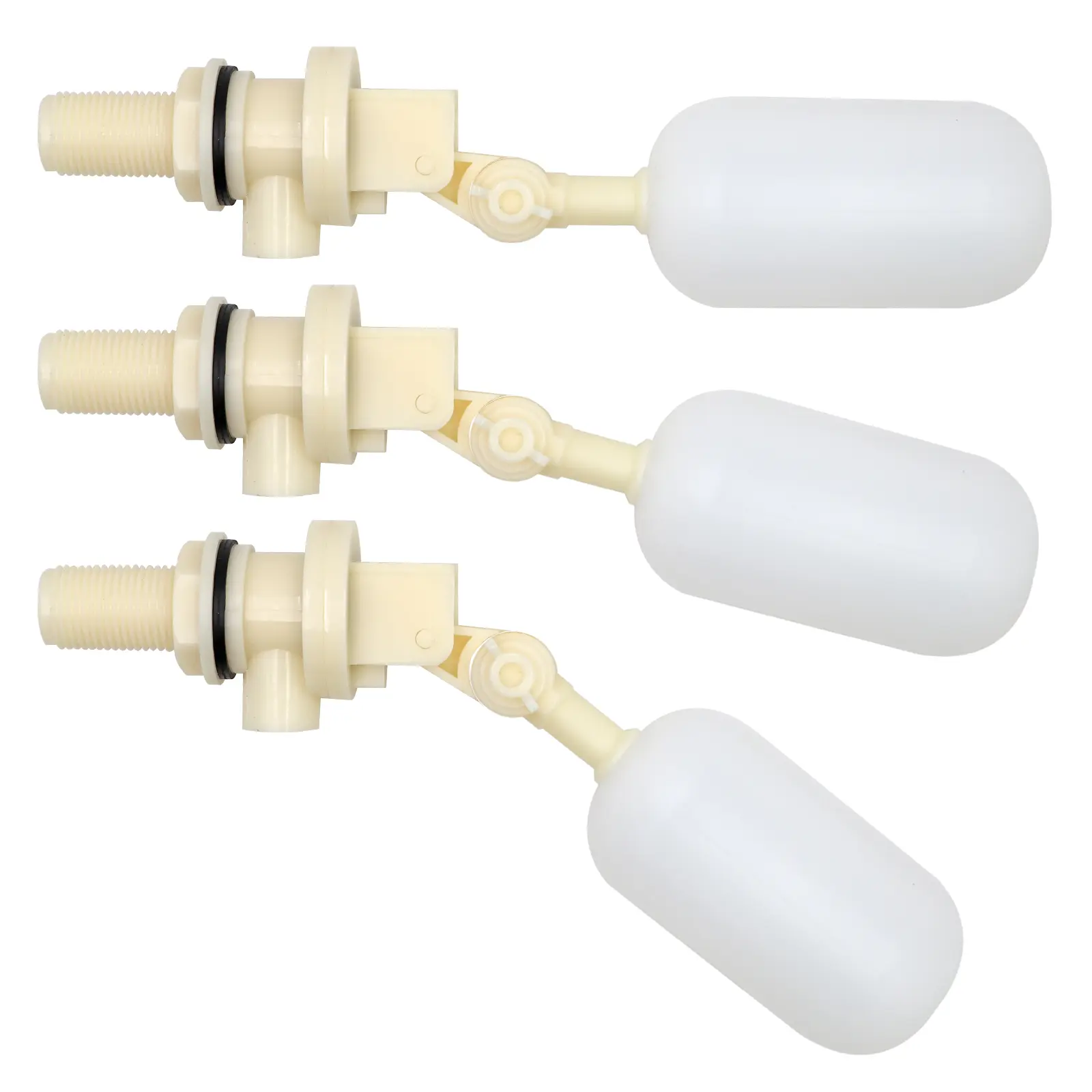 3Pcs Water Tank Float Valve 1/2" for Automatic Water Bowl Horse Cattle Goat Sheep Pig Dog Water Trough Farm Supplies
