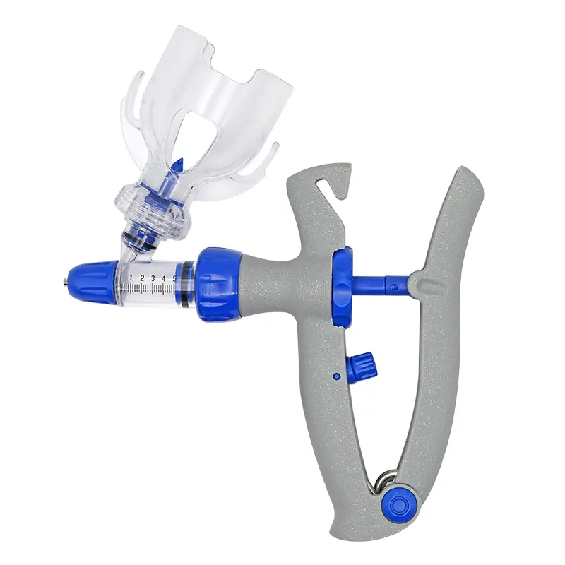 1-10ml Automatic Veterinary Continuous Syringe Animal Injection Adjustable Vaccine for Livestock Pig Cattle Sheep Chicken