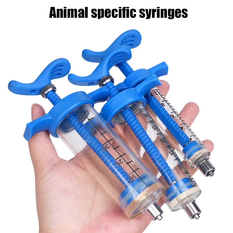 10/30/50ML Animal Syringe Manual Bird Feeding Rearing Veterinary Tool Poultry Syringe Birds Small Pet Medicine Feeder