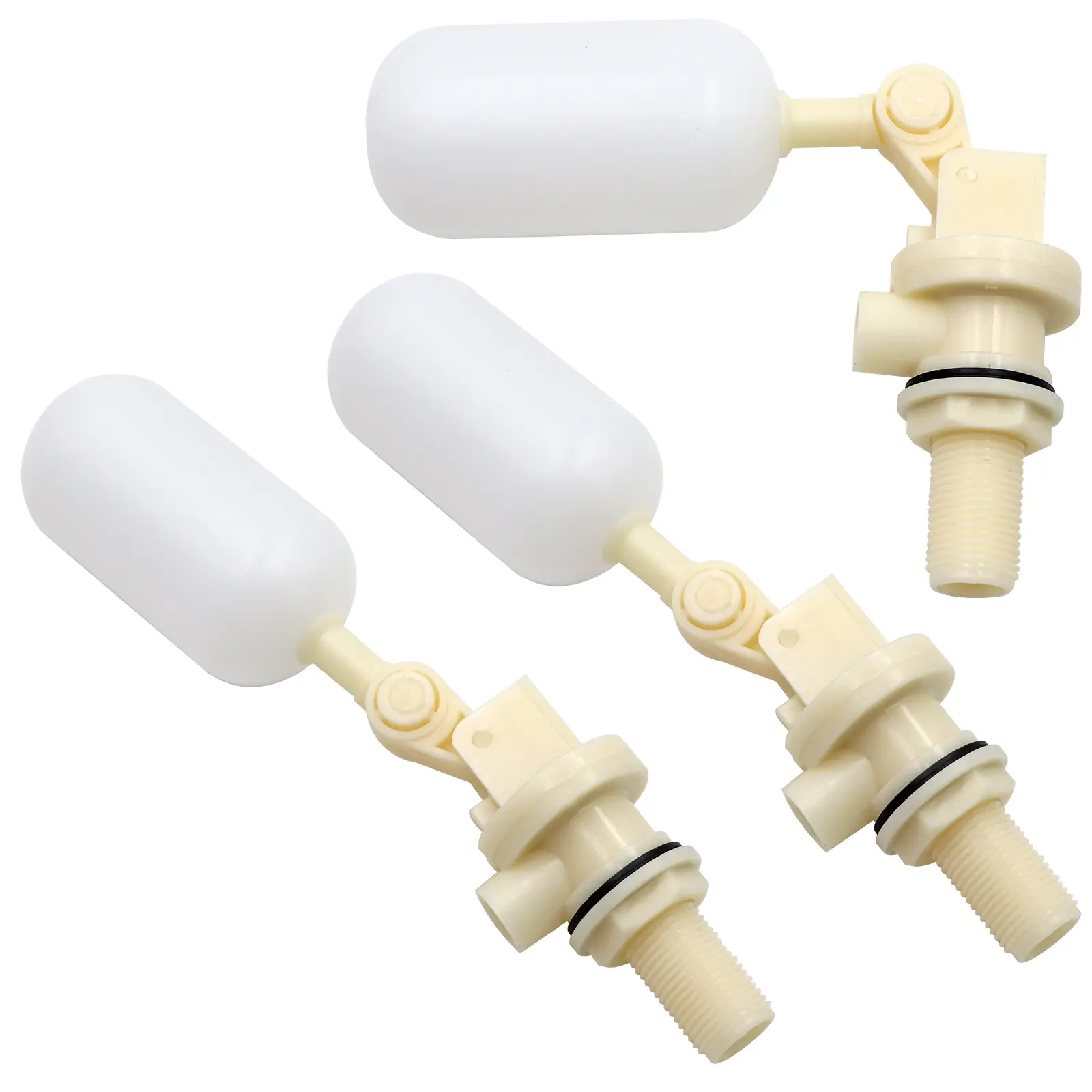 3Pcs Water Tank Float Valve 1/2" for Automatic Water Bowl Horse Cattle Goat Sheep Pig Dog Water Trough Farm Supplies