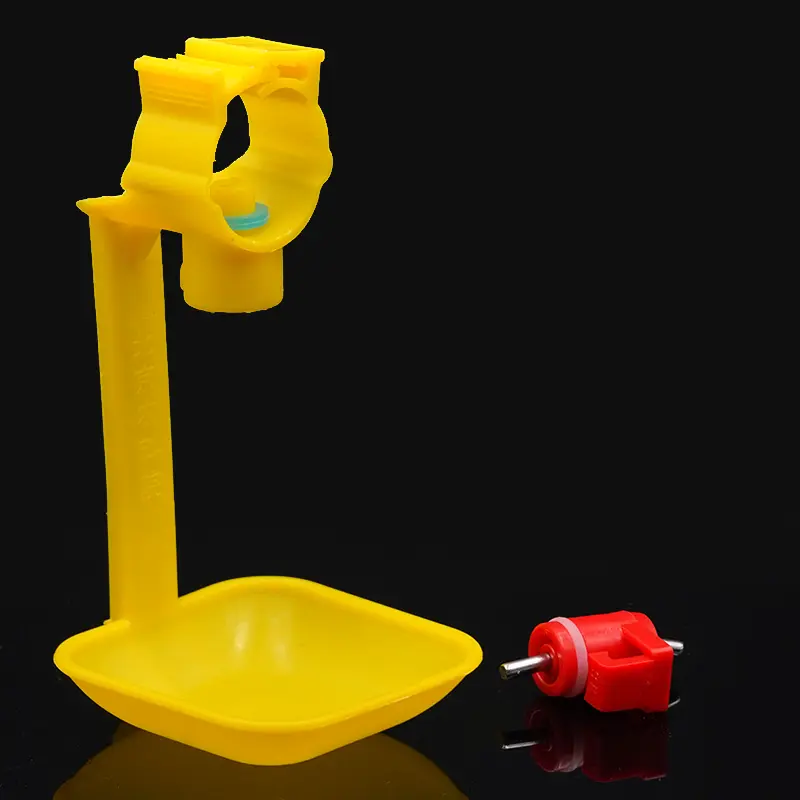 20Pcs Chicken Water Drinking Cups Automatic Chicken Water Nipple Drinker Nipple Drinker for Quail Nipple Drinkers for Chickens