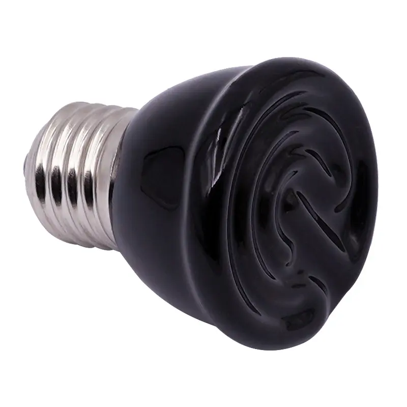 25/50/75/100W E27 Pet Heating Lamp 220V Infrared Ceramic Emitter Heat Light Bulb Pet Brooder Chickens Reptile Lamp 1PC