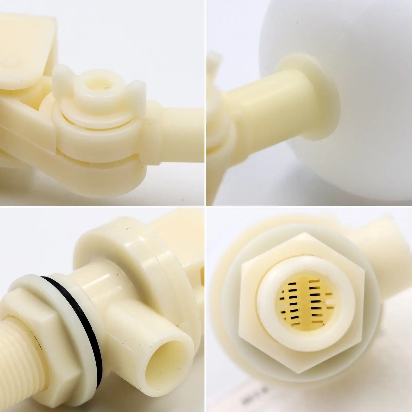 3Pcs Water Tank Float Valve 1/2" for Automatic Water Bowl Horse Cattle Goat Sheep Pig Dog Water Trough Farm Supplies