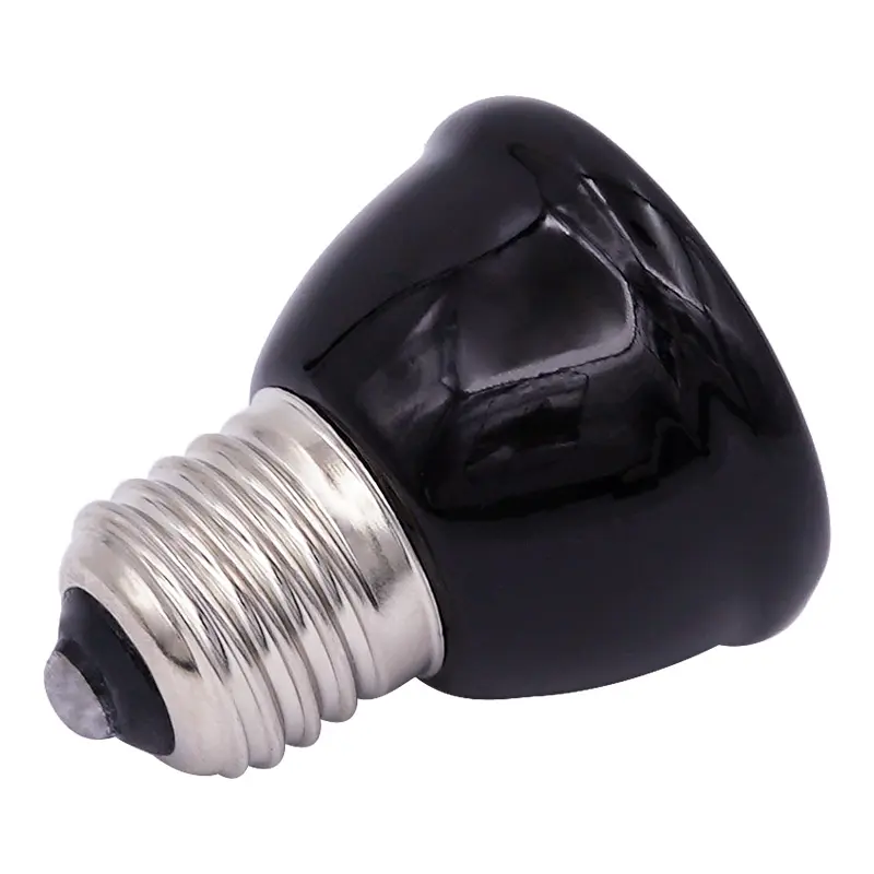 25/50/75/100W E27 Pet Heating Lamp 220V Infrared Ceramic Emitter Heat Light Bulb Pet Brooder Chickens Reptile Lamp 1PC