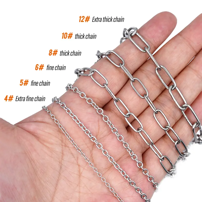 50cm Stainless Steel Bird Foot Chain Parrot Anti-Flying Bird Foot Ring Stand Chain Anti Bite Wire Rope Outdoor Flying Training