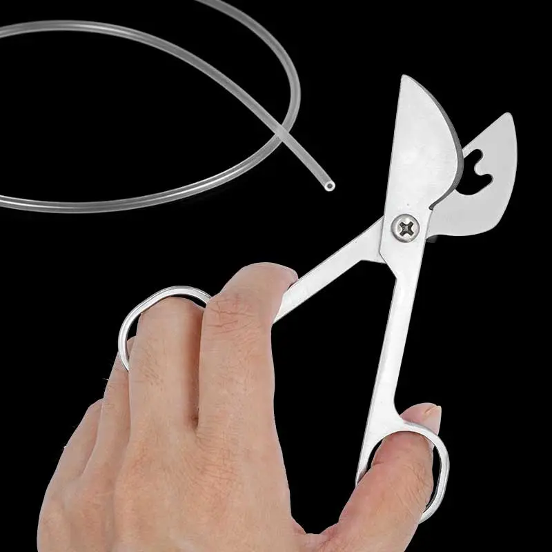 Semen Catheter Cutter Artificial Insemination Veterinary Instruments Bovine Cattle Cow Frozen Tube Scissors Straw 0.25ml 0.5ml