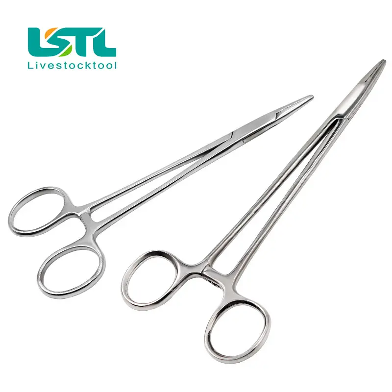 16/18cm Surgical Needle Holder Hemostatic Forceps Pliers Stainless Steel Orthodontic Tweezer Dentist Instrument Veterinary