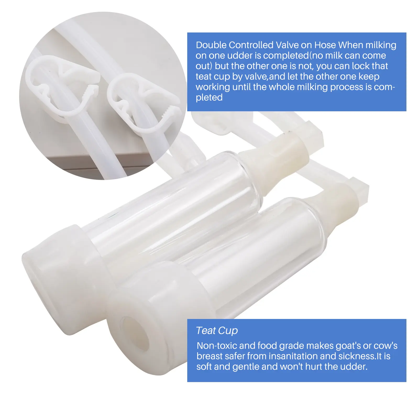 5L/10L Electric Automatic Goat Milking Machine 220V Pulsating Milking Machine Stainless Steel Milker Bucket Vacuum Pump
