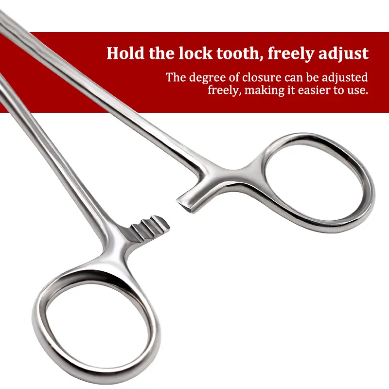 16/18cm Surgical Needle Holder Hemostatic Forceps Pliers Stainless Steel Orthodontic Tweezer Dentist Instrument Veterinary