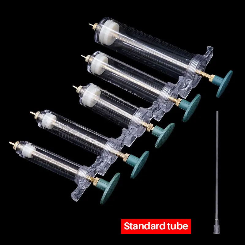 Bird Feeder Parrot Feeding Syringe Veterinary Injection Continuous Bird Feeder Dog And Cat Mixing Silicone 10/20/30/50/100ml