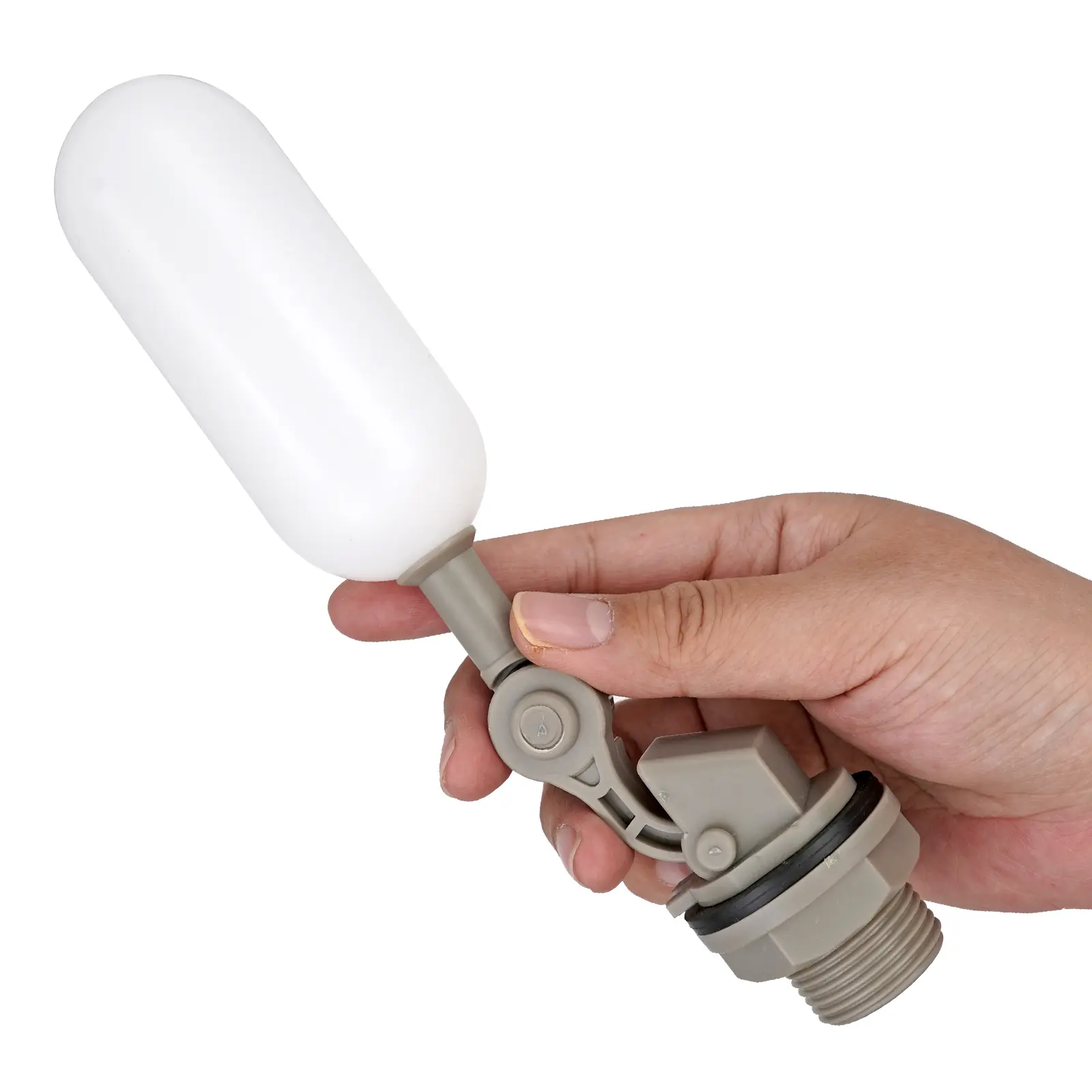 DN15 DN20 Adjustable 1/2" 3/4" Floating Auto Fill Valve Automatic Fill Tank Water Level Control Plastic Float Ball Valve