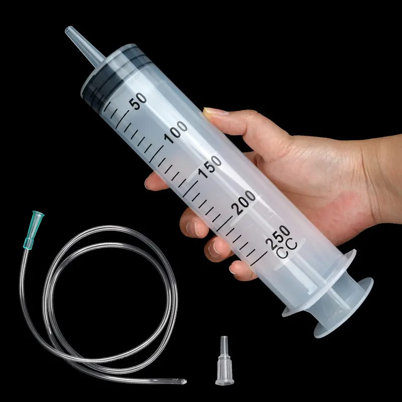 Large Cpacity Animals Feeding Syringe Reusable Pump Measuring Suction Injector for Oil Fluid Water Seringa Seringue 60ml-500ml