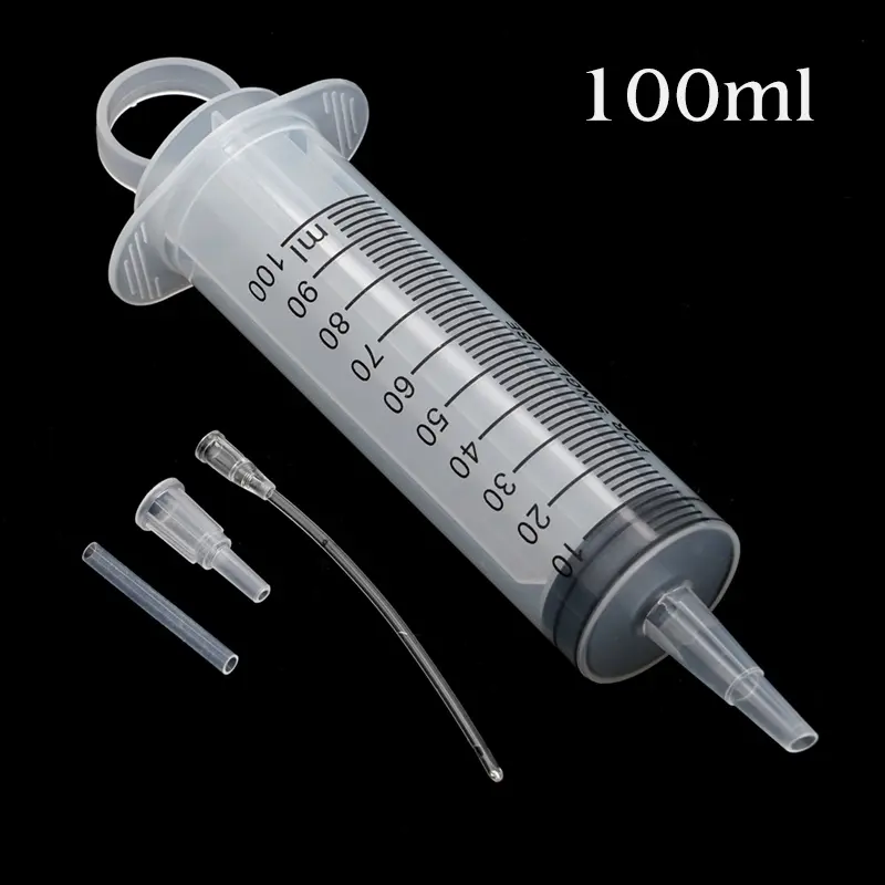Large Cpacity Animals Feeding Syringe Reusable Pump Measuring Suction Injector for Oil Fluid Water Seringa Seringue 60ml-500ml