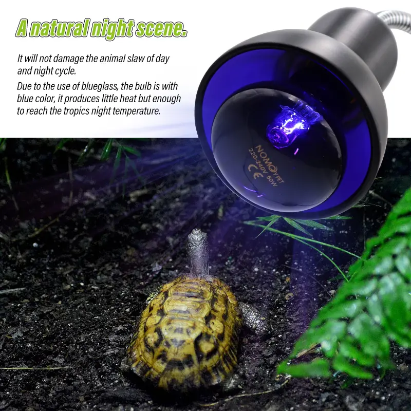 Pet Animals Heat Light Reptile Heating Lamp E27 Clip-on Lamp Holder Turtle Basking UV Light Bulbs Heating Lamp Amphibians
