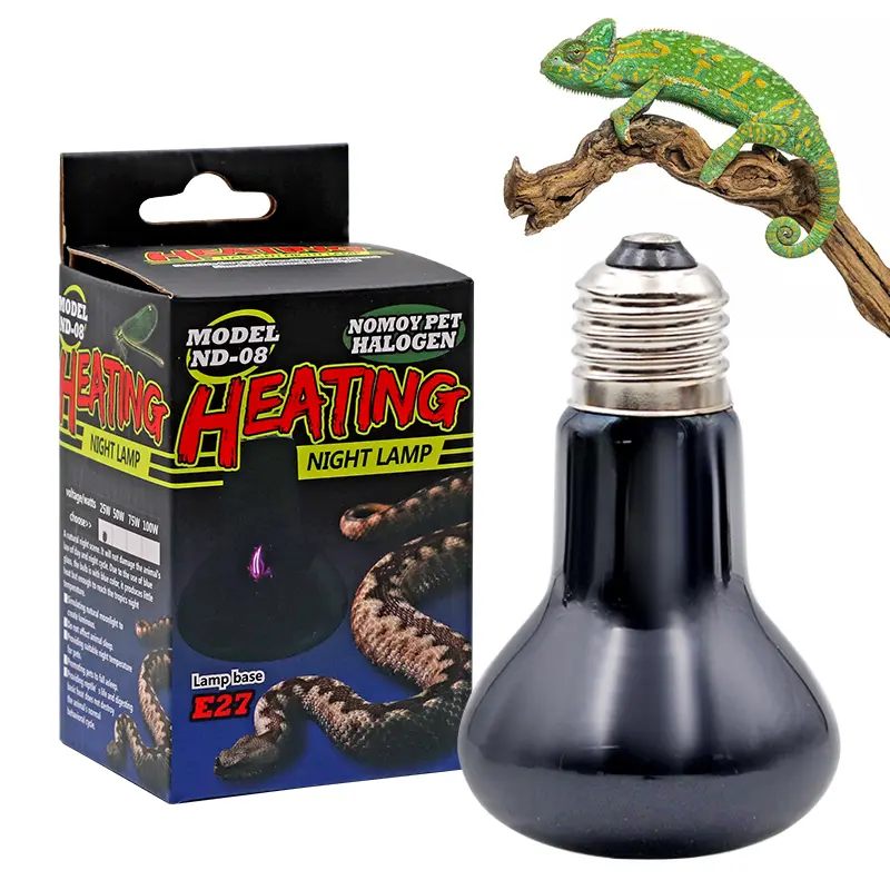 Pet Animals Heat Light Reptile Heating Lamp E27 Clip-on Lamp Holder Turtle Basking UV Light Bulbs Heating Lamp Amphibians