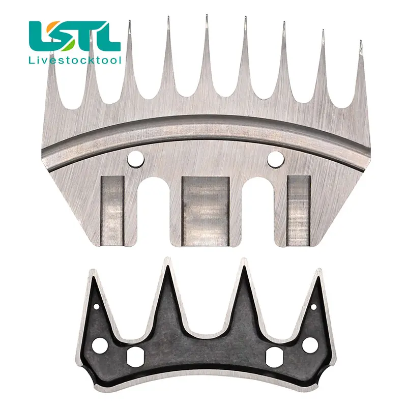 BEIYUAN Sheep/Goats Shearing Clipper Blade Convex Comb Cutter Shearing Clipper 9 Tooth Blade For Sheep Clipper Shears Scissorsd