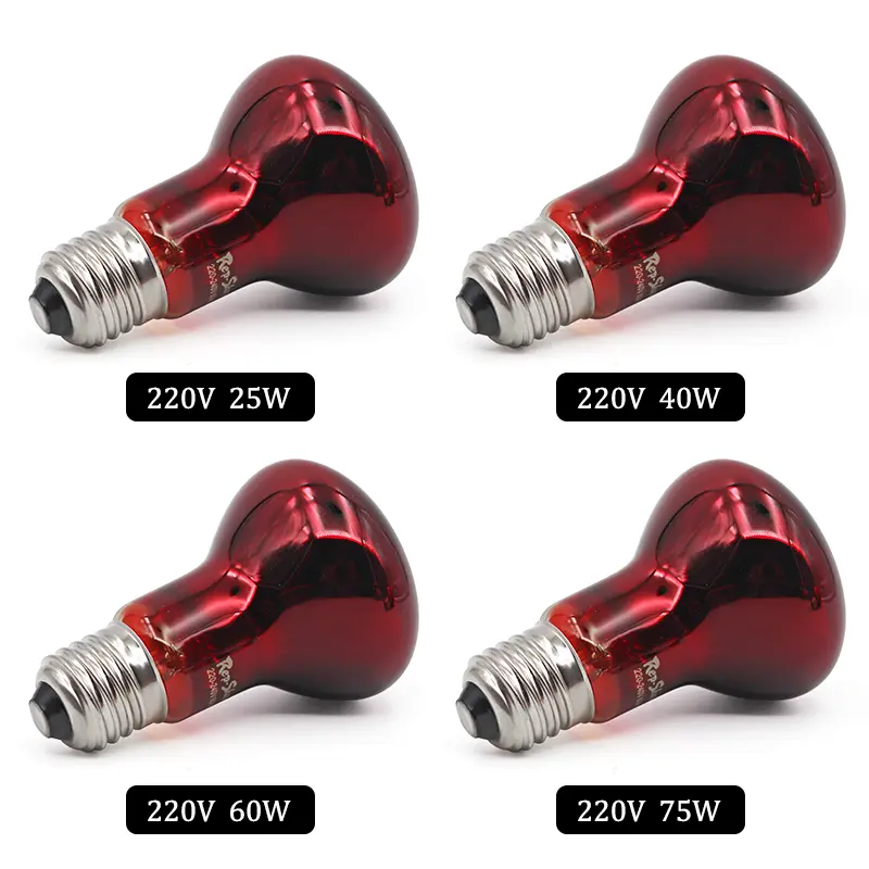 Pet Reptile Heating Lamp Holder Lighting E27 UVB Pet Reptile Heating Lamp Stand Pet Light Bulb Holder Lampshade Emitter Lamp