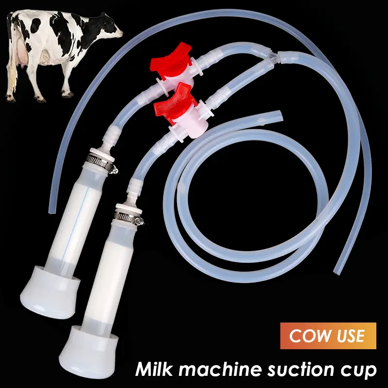 1Pair Milking Lining Cow Sheep Manual Electric Milking Machine Accessories Milking Suction Head Milking Machine Silicone Goat