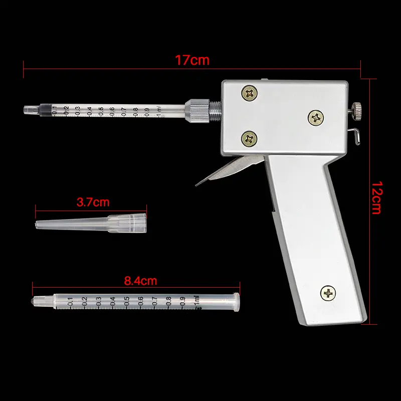 1Pcs Poultry Chicken Artificial Insemination Gun Animals Equipment for Continuous Insemination Poultry Veterinary Equipmet